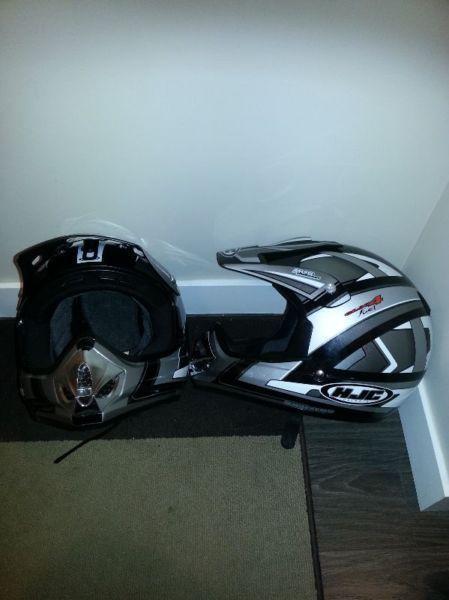 HJC Fuel 4 Helmet DOT Snell Large ATV Dirt Bike Snowmobile Motor