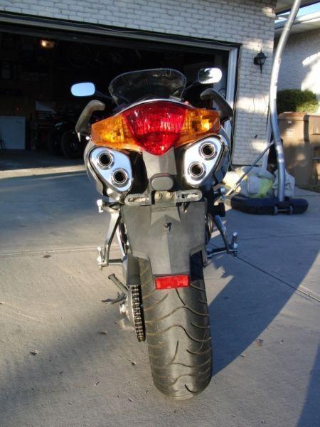 2003 Honda VRF800 with accessories