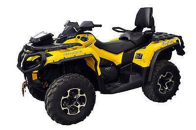 CAN AM OUTLANDER G2 500 650 800 1000 ATV OVER FENDERS FLARES MUD