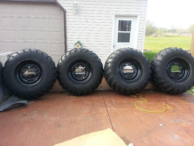 Carlisle AT489 ATV Tires & Polaris Rims