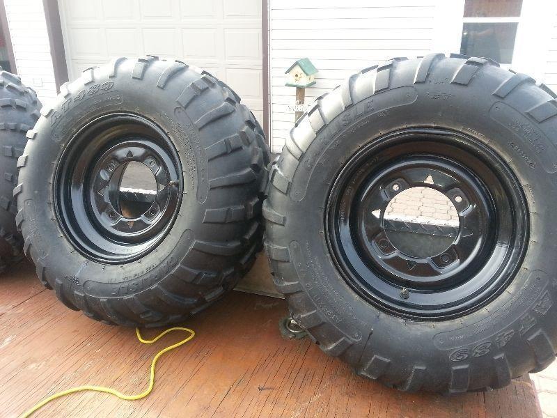 Carlisle AT489 ATV Tires & Polaris Rims