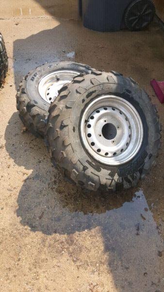 Atv rims and tires kawasaki brute force 4x110 lug pattern