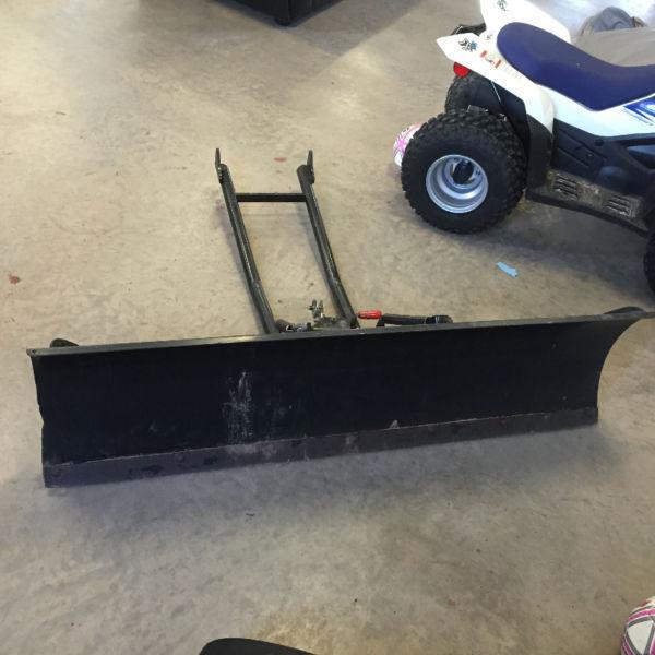 warn plow adjustable