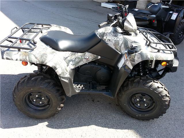 2015 Suzuki 750 Kingquad in Camo