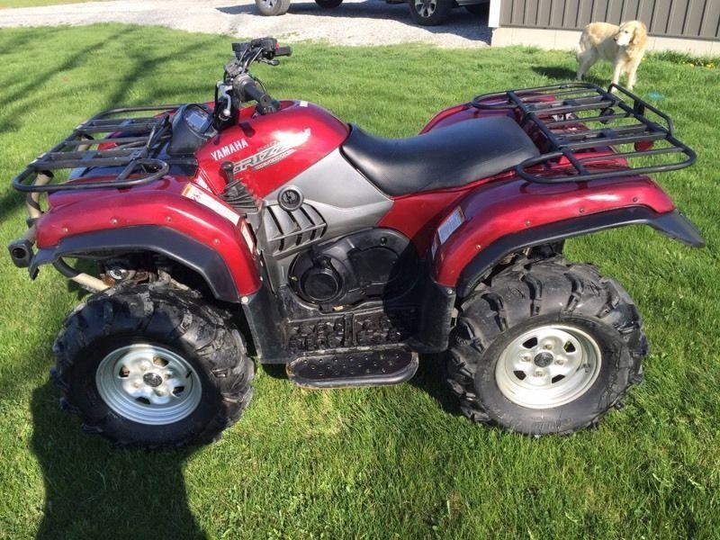 2006 Yamaha 660 grizzly silver tip edition