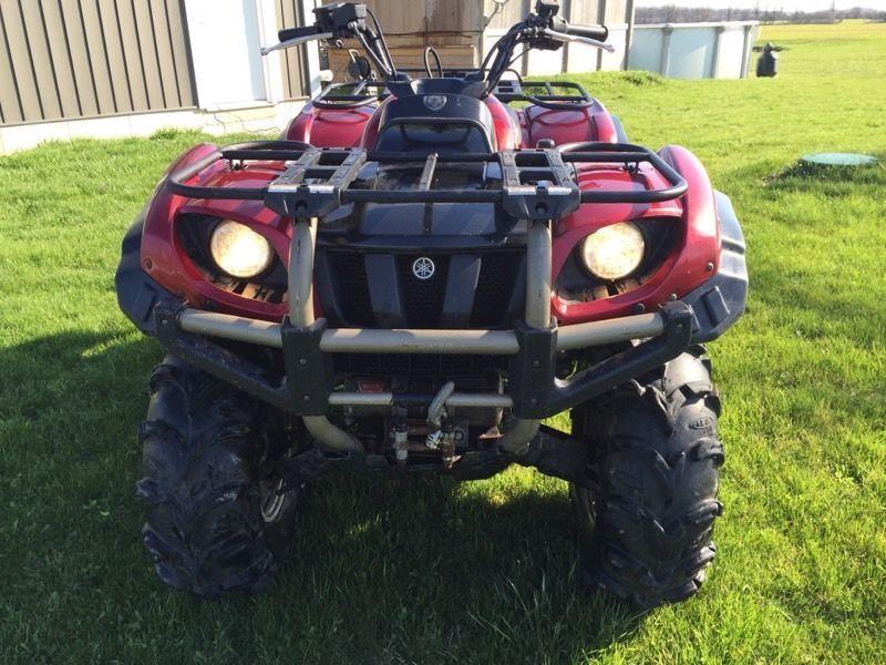 2006 Yamaha 660 grizzly silver tip edition