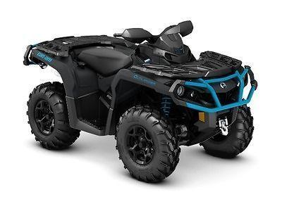 2016 Can-Am Outlander XT 1000R Matte Black Octane Blue