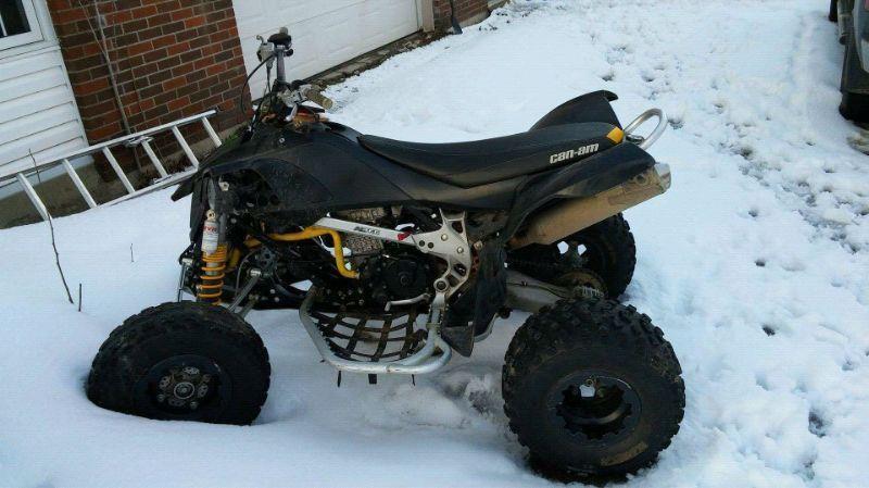 2008 can am ds 450x