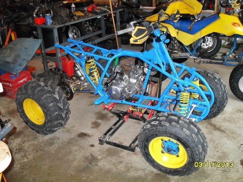 Wanted: need parts machine for my quadracer,prefer 85-86 but all is good