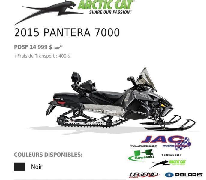 2015 Arctic Cat Pantera 7000 ES 35.08$*/sem **Defiez nos prix