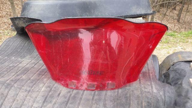 *Red Cobra windshield for Z chassis Ski-doo for sale*