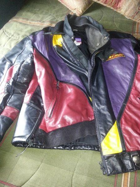 skidoo leather suit