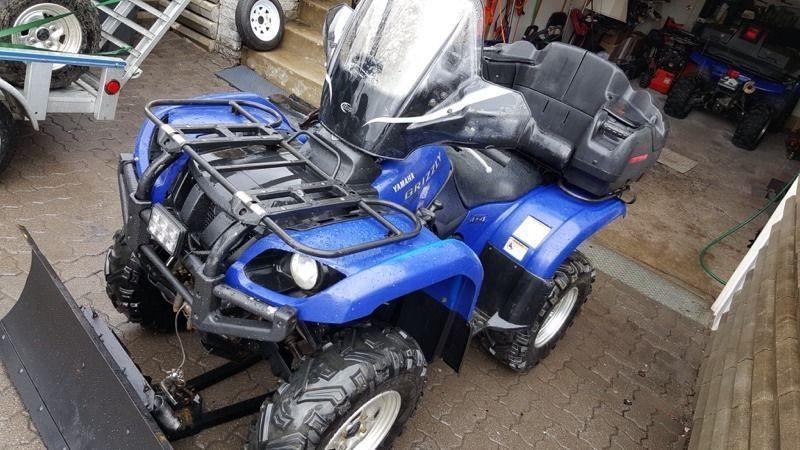 YAMAHA Grizzly 660 4X4 automatique 3150 KM+ pelle