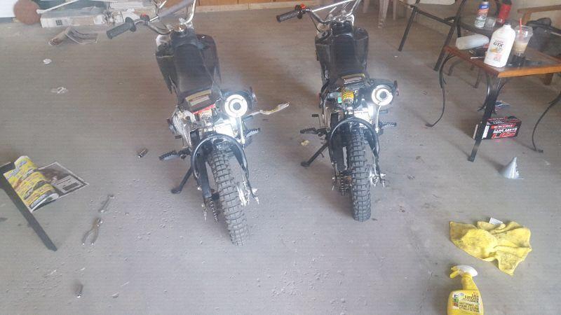 2 90cc dirt bikes. 800 both 500 each