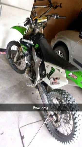 2008 KX250f for sall ! Give me an offer