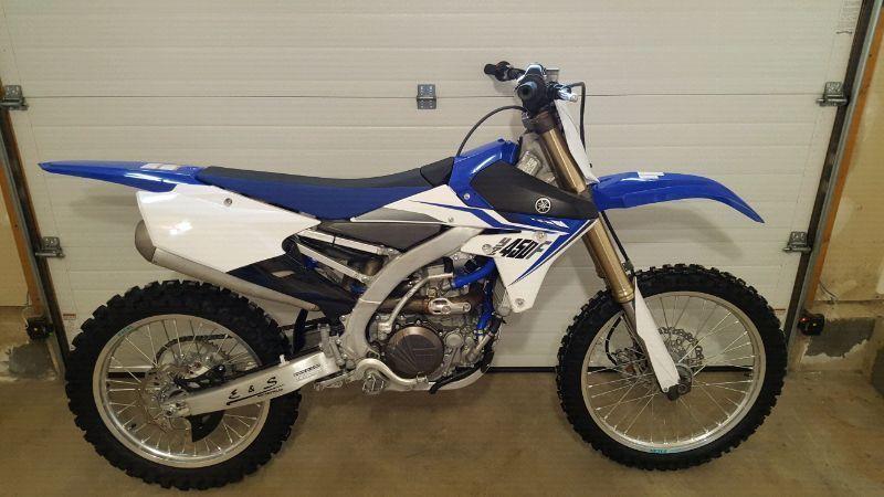 2014 Yamaha yz450f only 21hrs on bike