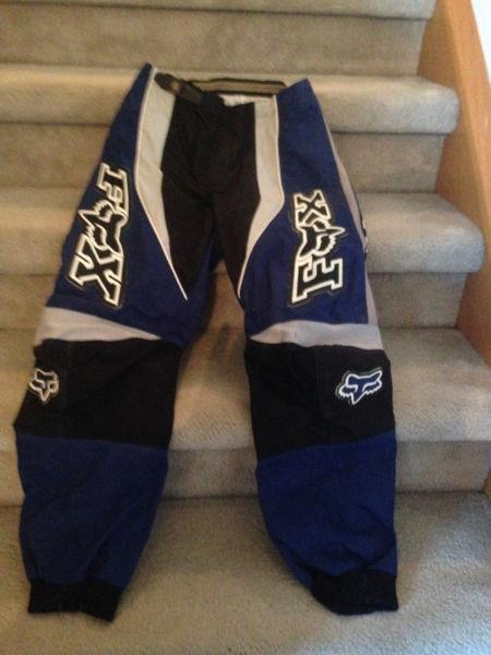 fox racing motorcross pants