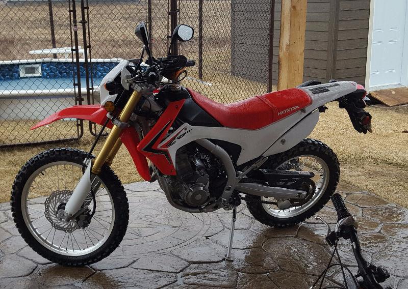 CRF 250 L double usage