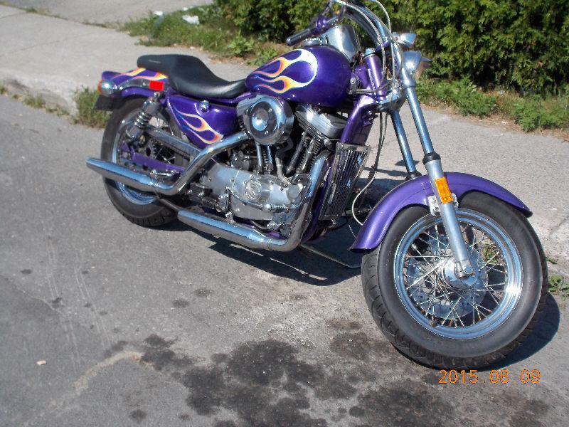Harley 883 modifié