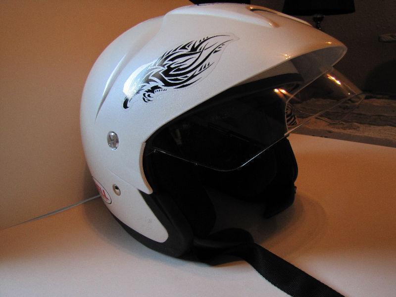 Bell Open Face motorcycle helmet