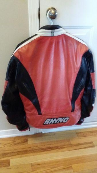 Rhino leather jacket