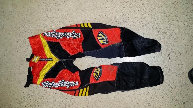 Kids Troy Lee Design Motocross pants