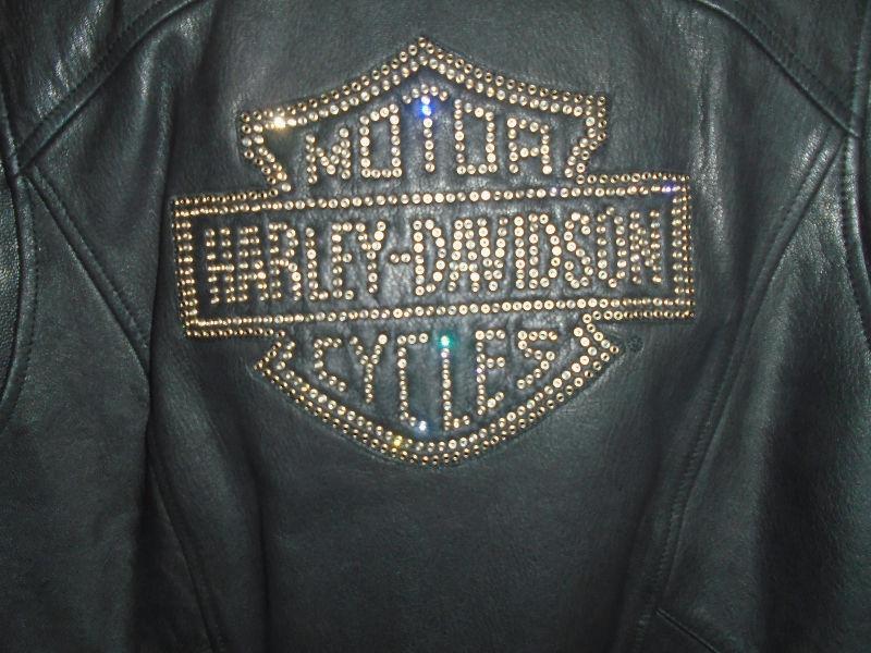 WOMEN'S GENUINE HARLEY DAVIDSON LEATHER JACKET