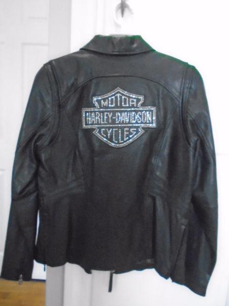 WOMEN'S GENUINE HARLEY DAVIDSON LEATHER JACKET