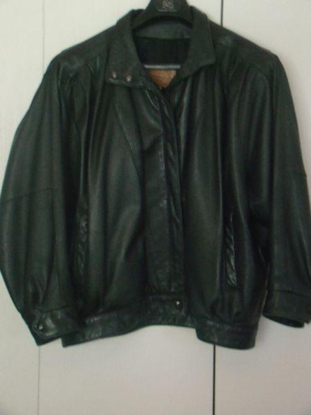 mans bikers leather jackt