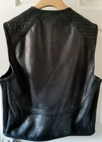 Icon Warchild Leather Vest XL