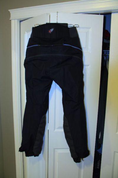 Men's Joe Rocket large/tall textile Alter Ego pants -black