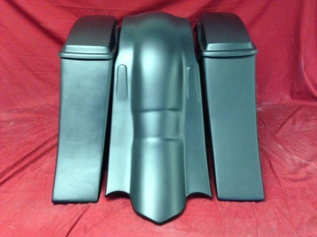 Down & Out Saddlebags and Fender for Harley