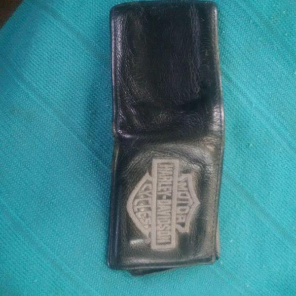 Harley Davidson Leather Wallet , Lanyard , License Plate