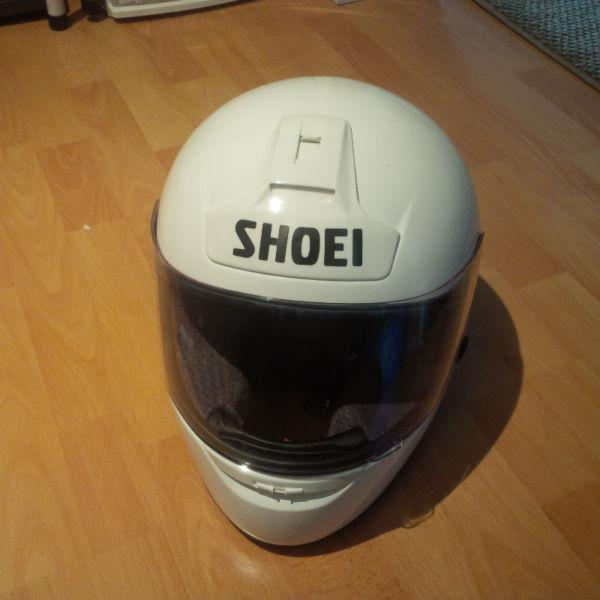 SHOEI XS White helmet - like new condition