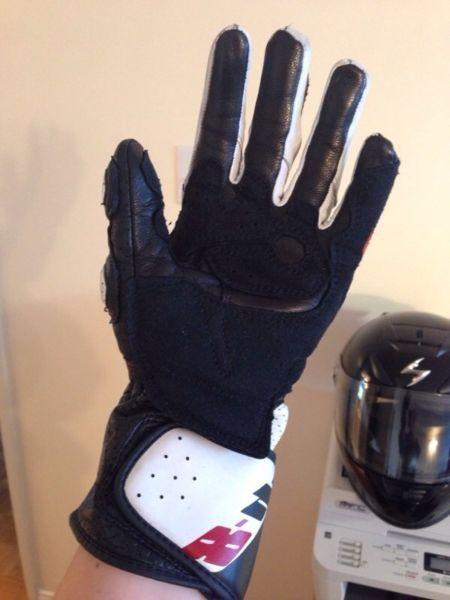 Womens Alpinestar motorcycle gloves size S
