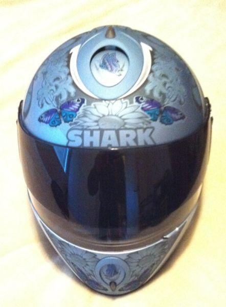 Womens small Shark full face helmet
