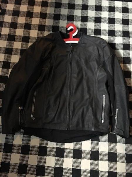Alpinestars leather jacket size 48 US