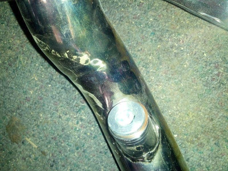 2004-Up Sportster stock pipes with O2 sensor bungs
