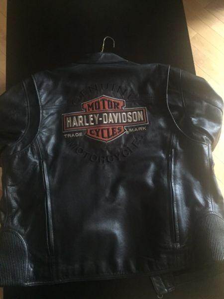 Men's XL Harley leather jacket