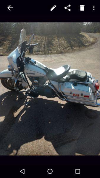 1990 Harley retired police electrglide