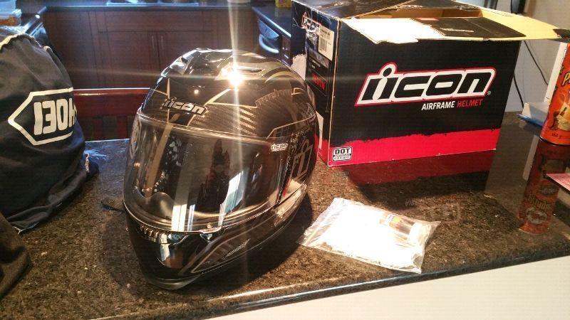 Icon airframe motorcycle helmet