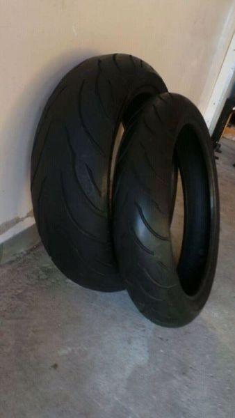 YAMAHA R6 2008 TIRES asking for $75.00