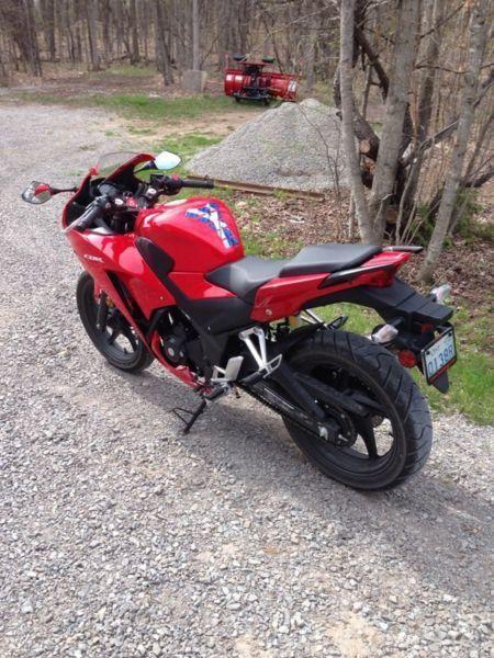 2015 CBR300R with 1 year extended warranty