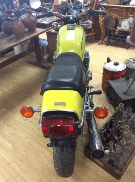 Rare yellow vintage Honda super sport in fantastic shape