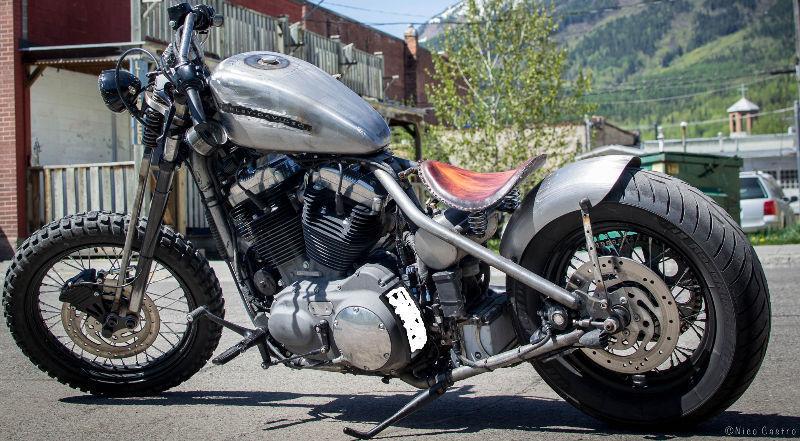 Custom Harley Bobber