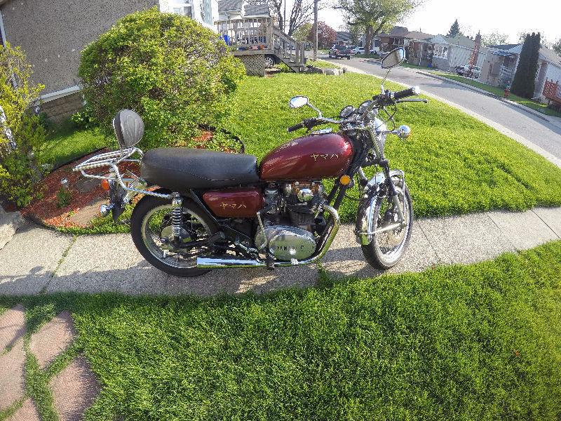 1976 XS650, Daily rider for the last 5 years