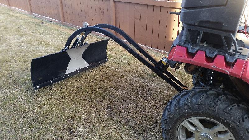 ATV plow. Drag plow, custom made. Best and easiest to use