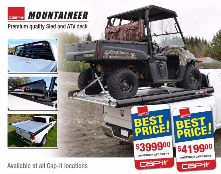 NEW - Cap-it Mountaineer ATV/Sled Deck