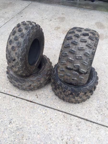Quad Tires From Raptor 700