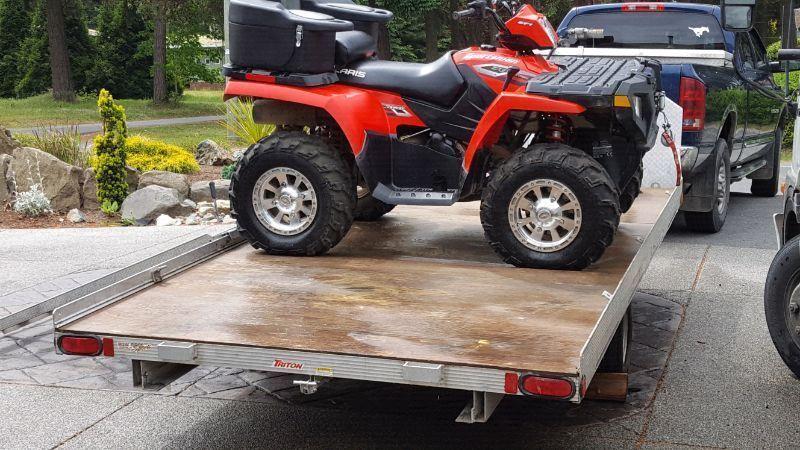Quad, ATV, sled trailer